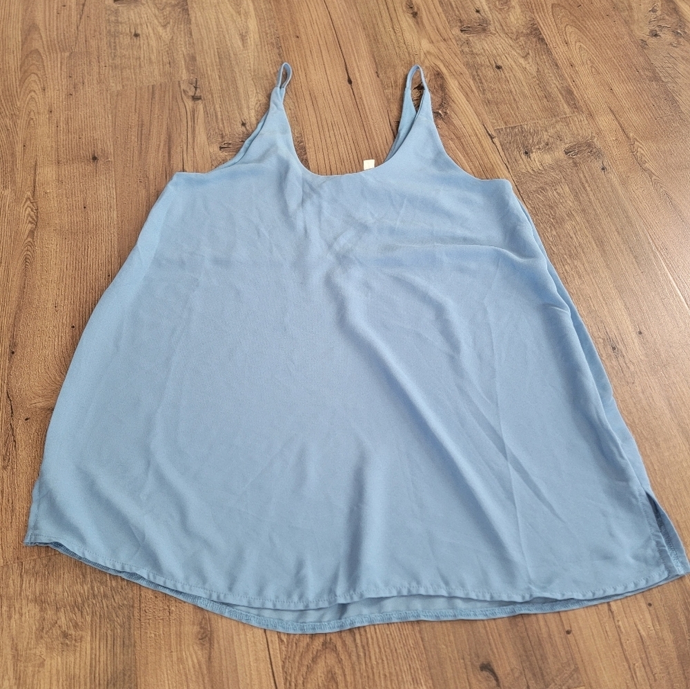 Zenana silky slit side tank size medium